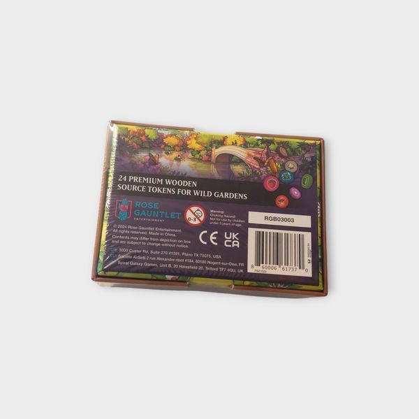 Wild Gardens - Premium Wooden Source Tokens 30222 фото