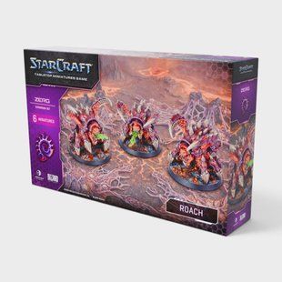 Starcraft: Miniatures Game - Zerg: Roach Expansion Set 200430 фото
