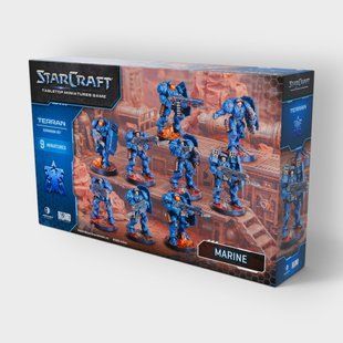 Starcraft: Miniatures Game - Terran: Marine Expansion Set 200433 фото