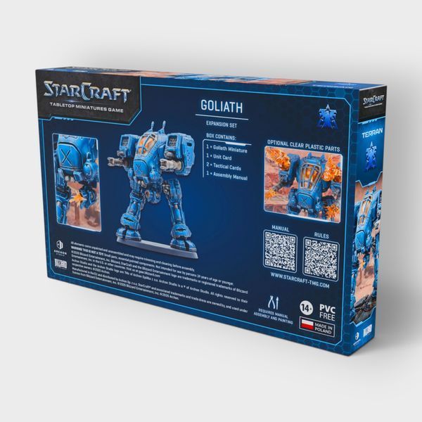 Starcraft: Miniatures Game - Terran: Goliath Expansion Set 200436 фото