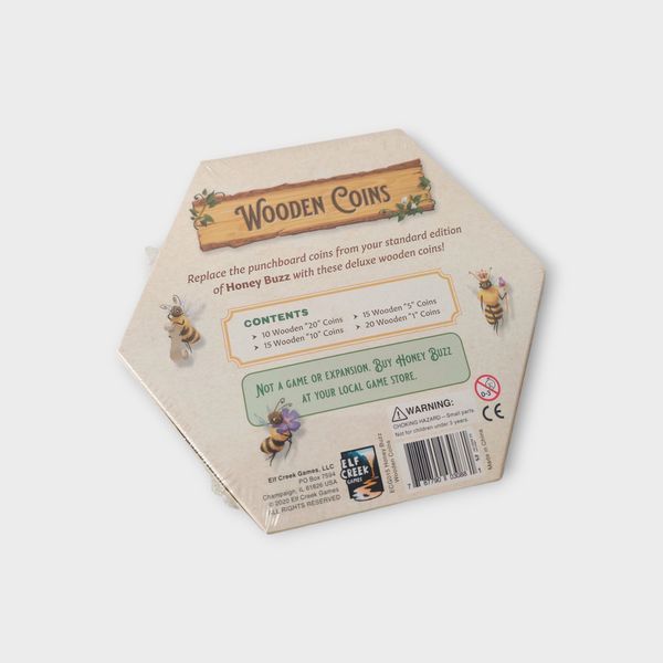 Honey Buzz - Wooden Coins 30093 фото