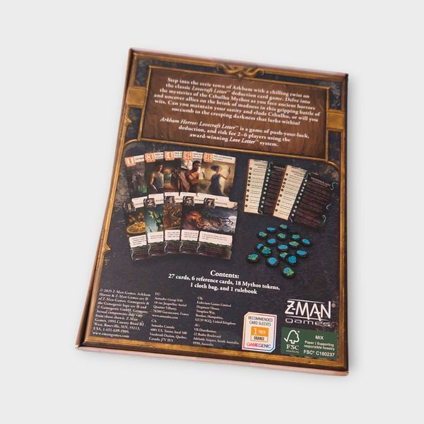 Arkham Horror: Lovecraft Letter 100254 фото