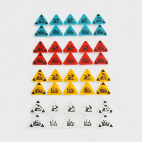 Arcs - Cities and Star Ports Token Set 30172 фото