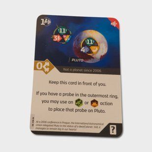 SETI: Search for Extraterrestrial Intelligence &ndash; Pluto Promo Card 200267 фото