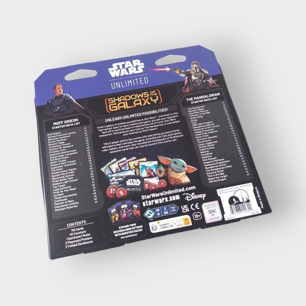 Star Wars: Unlimited &ndash; Shadows of the Galaxy Two-Player Starter 100158 фото