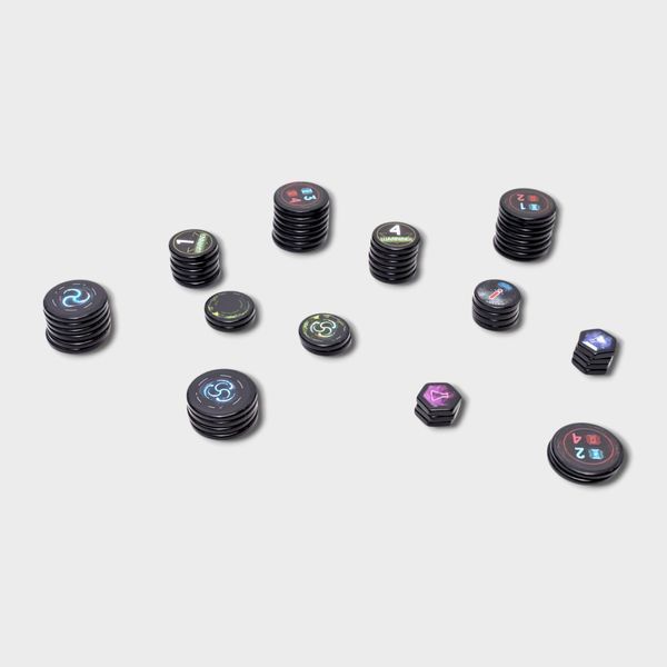 Акрілові токени - Nemesis: Lockdown Acrylic Tokens  30149 фото
